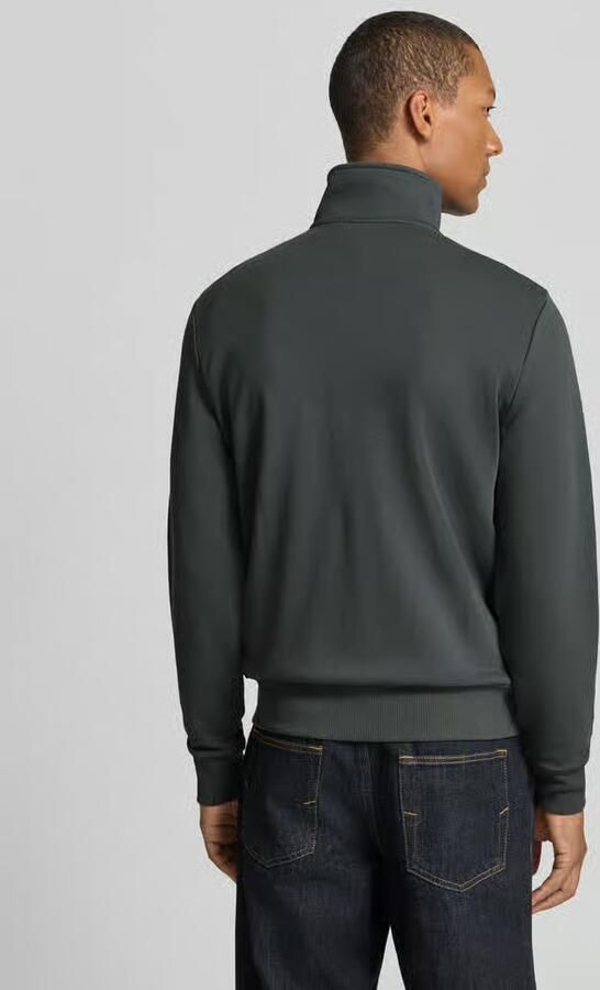 Napapijri Sweatjack met opstaande kraag en labelstitching - Foto 2