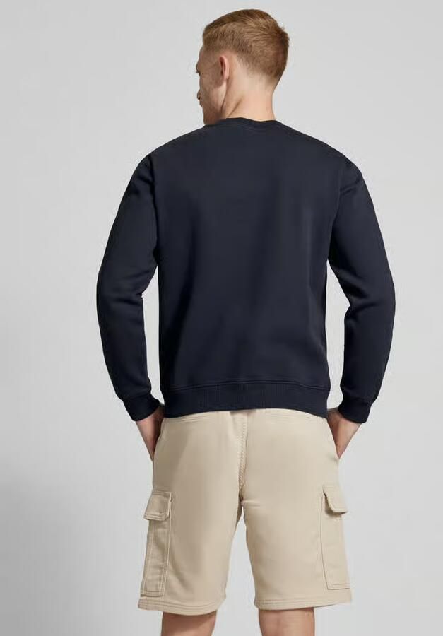 Napapijri Blauwe Sweatshirt met Lange Mouwen en Geborduurd Logo Blue Heren - Foto 2