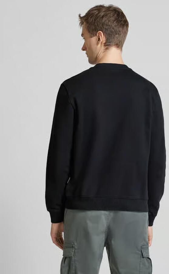 Napapijri Elegant Sweatshirt met Geborduurd Logo Black Heren - Foto 2