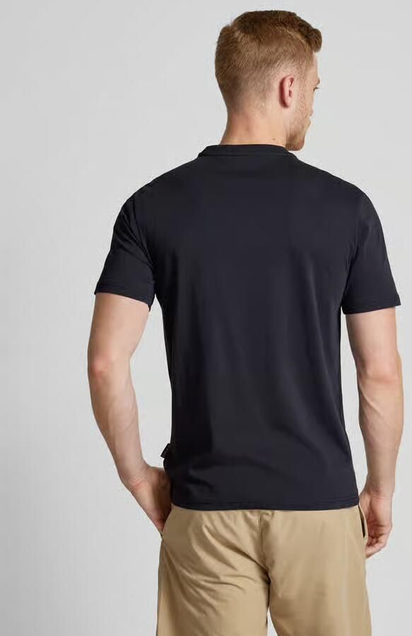 Napapijri Elegant zwart katoenen T-shirt met borduurwerk Black Heren - Foto 5