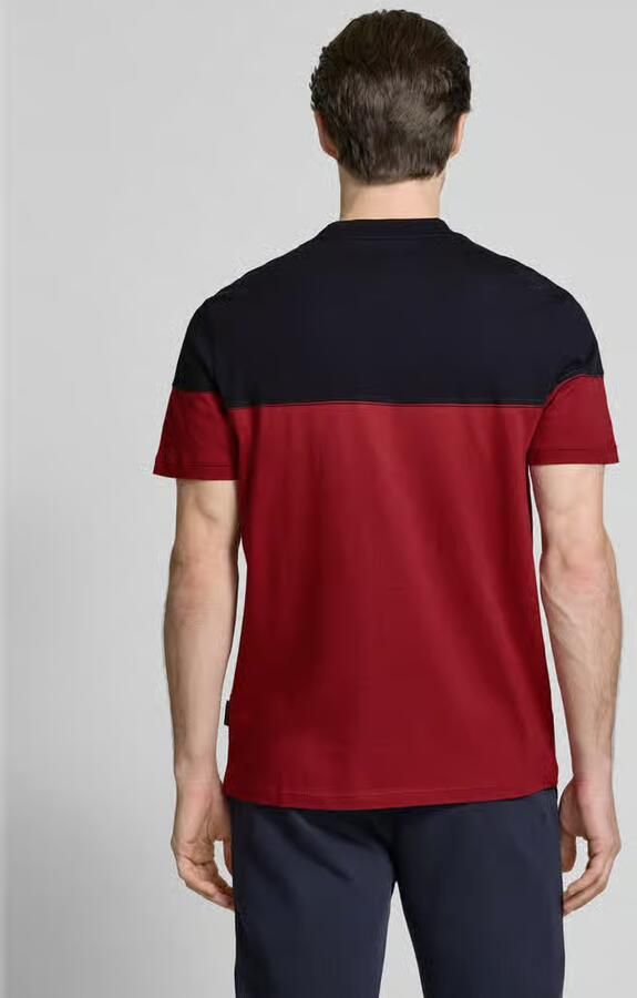 Napapijri T-shirt met labelstitching model 'SATURNIA' - Foto 3