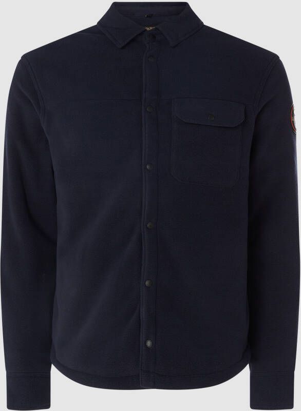 Napapijri Overhemdjack van fleece model 'Heidal'