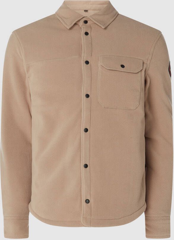 Napapijri Overhemdjack van fleece model 'Heidal'