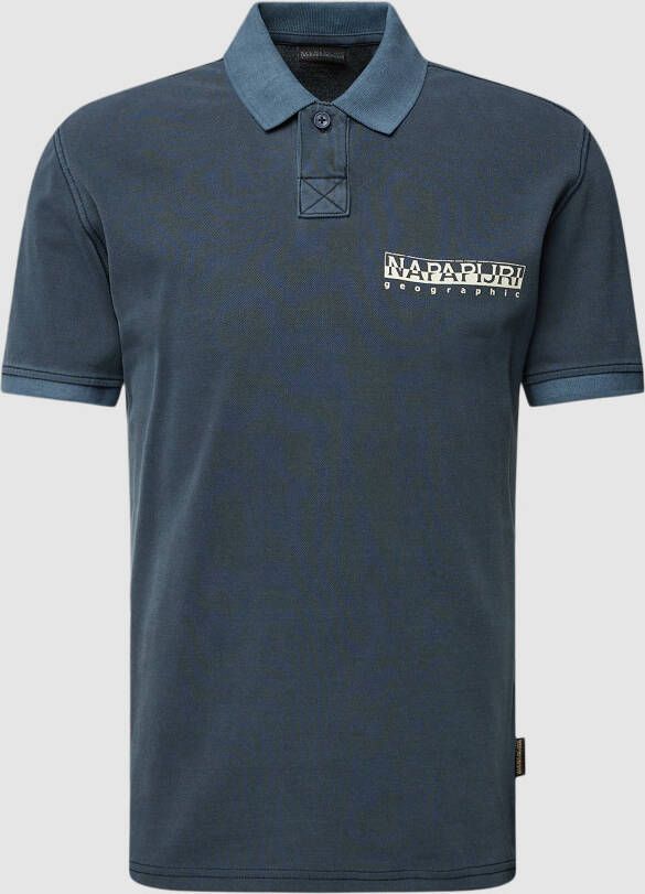 Napapijri Poloshirt met labeldetails model 'MERIBE'