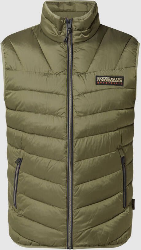 Napapijri Regular fit bodywarmer met opstaande kraag model 'Aerons'