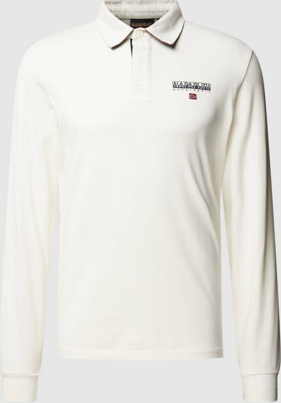 Napapijri Shirt met lange mouwen met polokraag