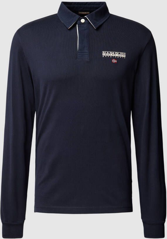 Napapijri Shirt met lange mouwen met polokraag