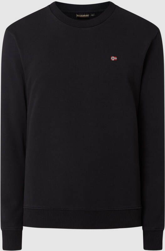 Napapijri Sweatshirt met geborduurd logo model 'Balis'