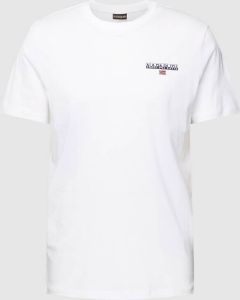 Napapijri T-shirt met logoprint model 'ICE'