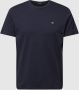 Napapijri Blauw T-shirt met logo borduursel voor heren Blue Heren - Thumbnail 1