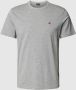 Napapijri Klassiek Grijs T-shirt met Logo Borduursel Gray Heren - Thumbnail 1