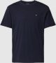 Napapijri Blauw T-shirt met logo borduursel voor heren Blue Heren - Thumbnail 2