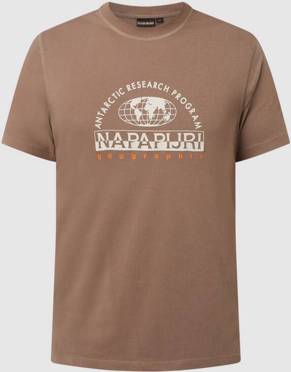 Napapijri T-shirt van katoen model 'Macas'