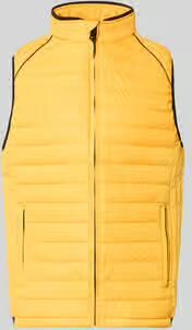 NAUTGÅRD regular fit bodywarmer met gewatteerde look