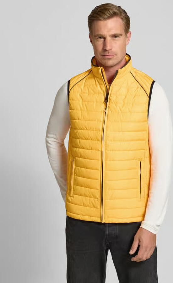 NAUTGÅRD regular fit bodywarmer met gewatteerde look - Foto 2