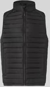 NAUTGÅRD regular fit bodywarmer met gewatteerde look
