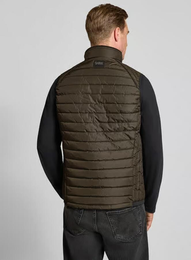 NAUTGÅRD regular fit bodywarmer met gewatteerde look - Foto 2