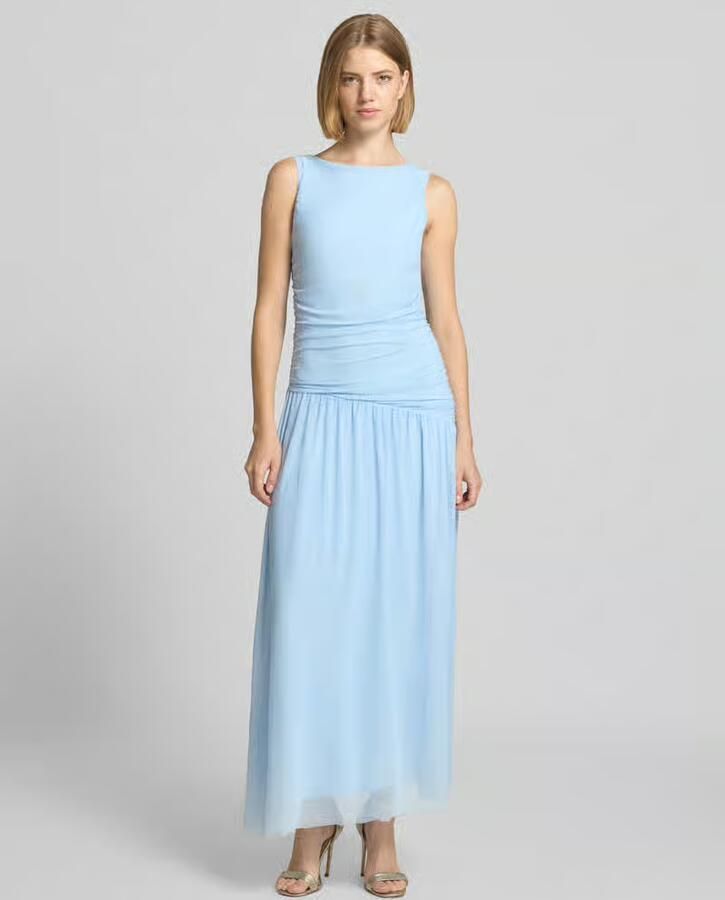NEO NOIR Avondjurk met draperieën model 'Cludine' - Foto 3