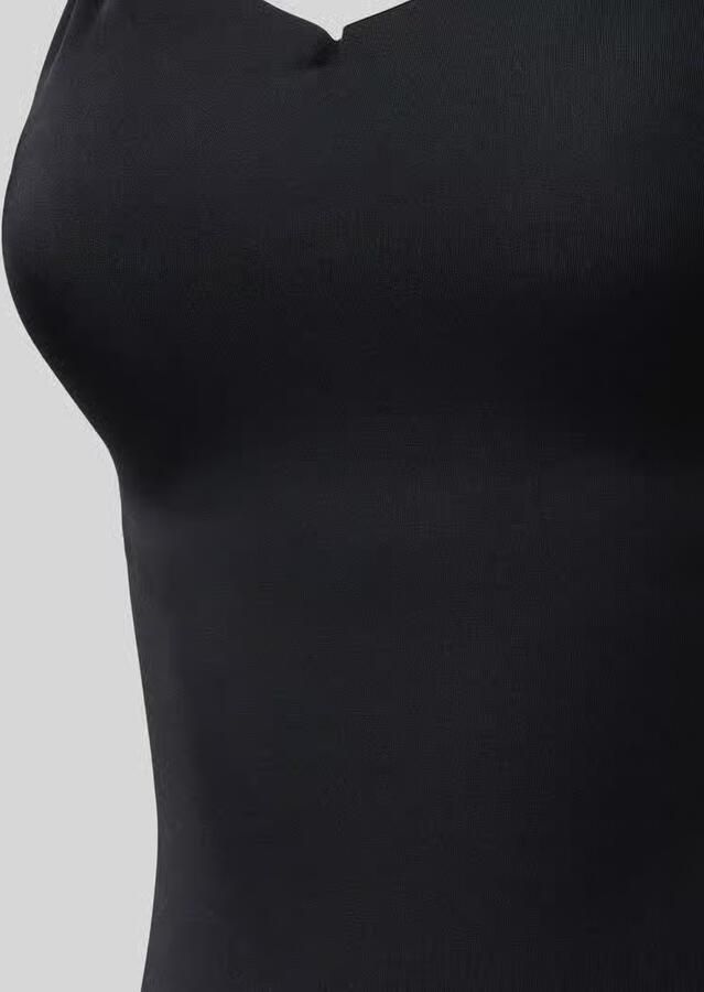 NEO NOIR Badpak met contrasterende bies model 'FELICE SOLID'