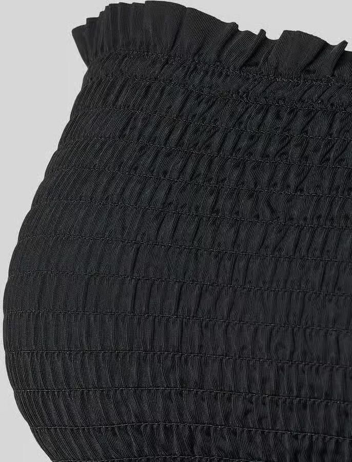 NEO NOIR Bandeau-top met smokdetails model 'SKIN LOBSTER'