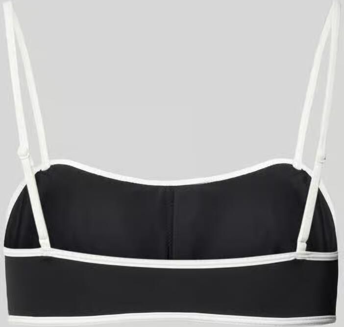 NEO NOIR Bikinitop met contrasterende rand model 'FIA SOLID'