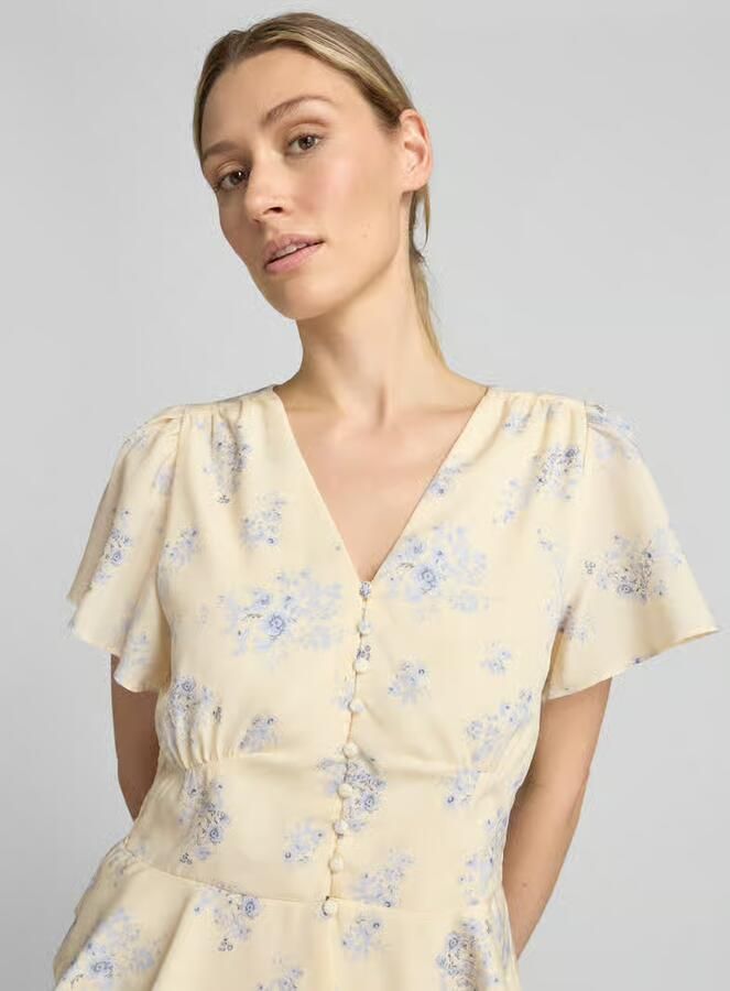 NEO NOIR Blouse met een florale all-over print model 'Jasmin'