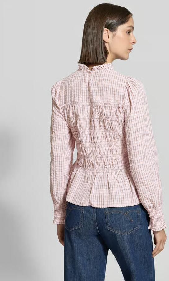 NEO NOIR blouse met katoen- en modal model 'Possa' - Foto 3