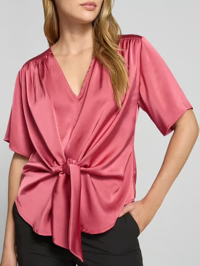 NEO NOIR Blouse met knoopdetail model 'Casadia'