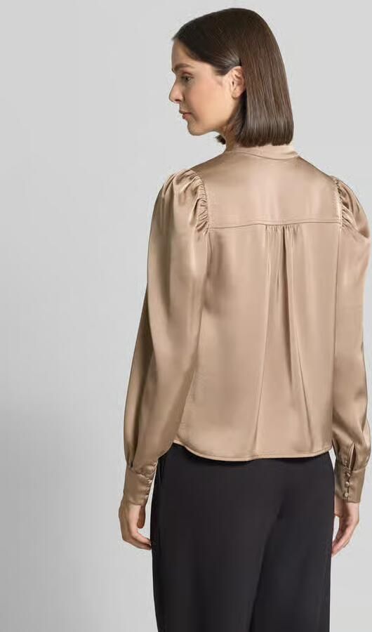 NEO NOIR blouse met lange mouwen met stretch model 'Rosslyn' - Foto 3