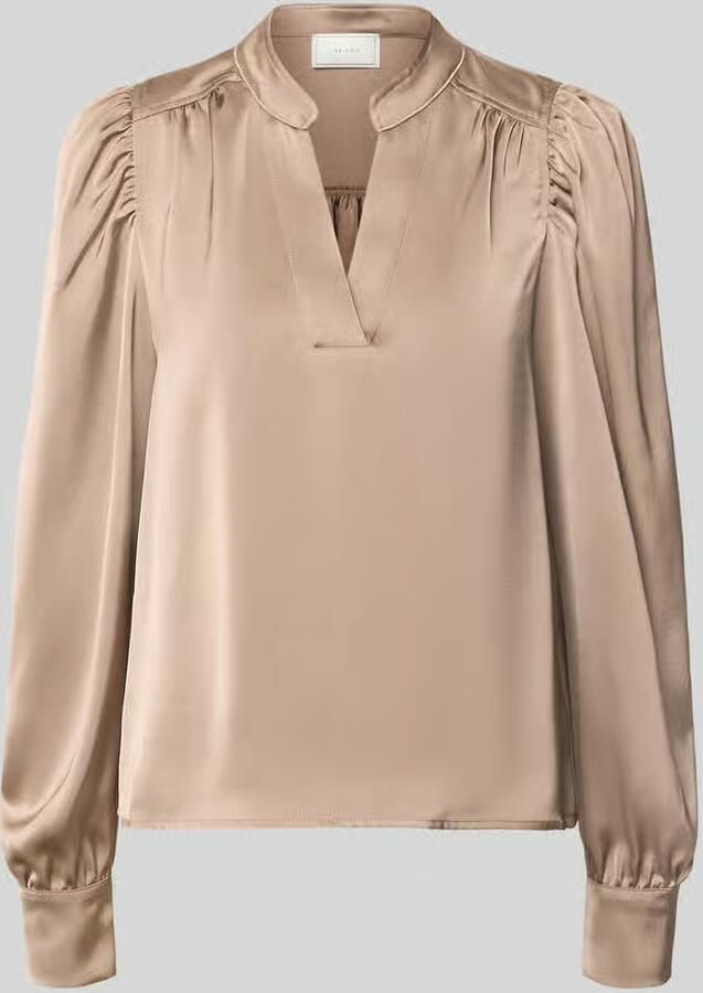 NEO NOIR blouse met lange mouwen met stretch model 'Rosslyn'