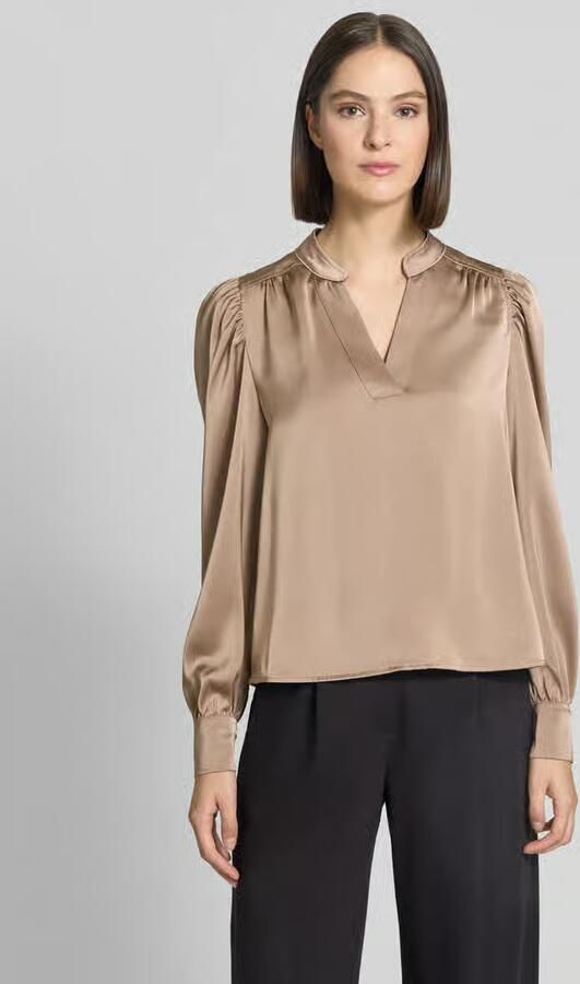 NEO NOIR blouse met lange mouwen met stretch model 'Rosslyn' - Foto 2