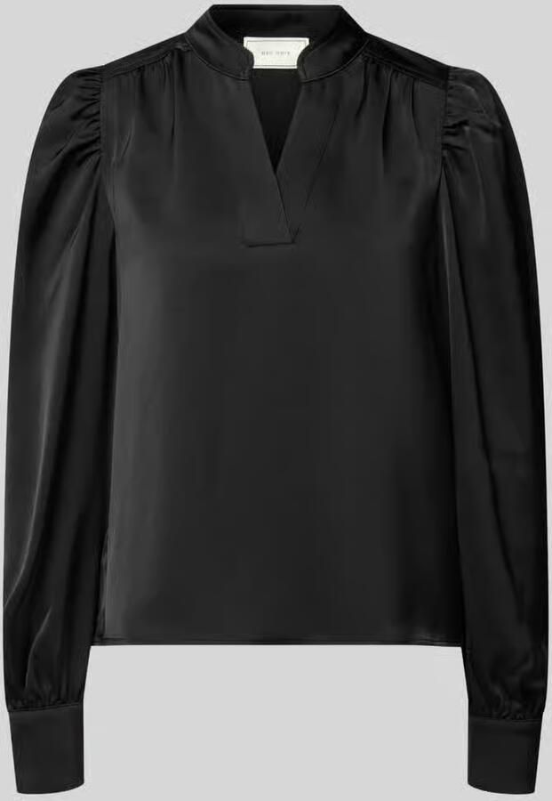 NEO NOIR blouse met lange mouwen met stretch model 'Rosslyn'