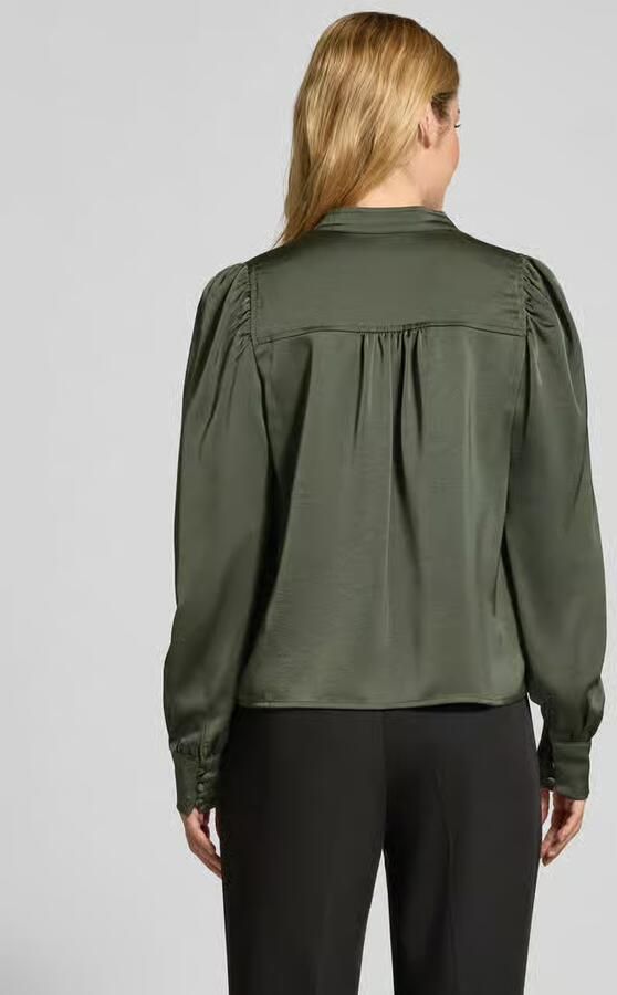 NEO NOIR blouse met lange mouwen met stretch model 'Rosslyn' - Foto 3