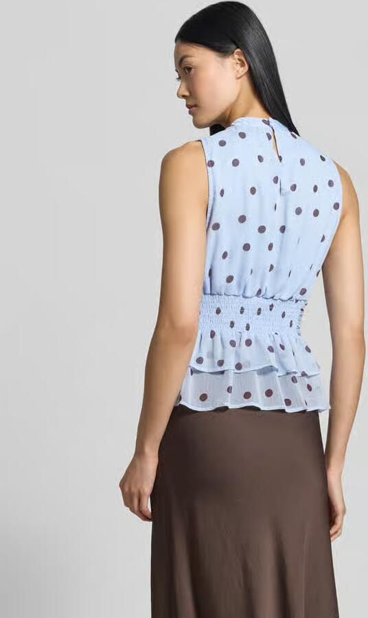 NEO NOIR Blouse met opstaande kraag model 'Ansol' - Foto 2