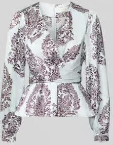 NEO NOIR Blouse met peplumzoom model 'Rista'