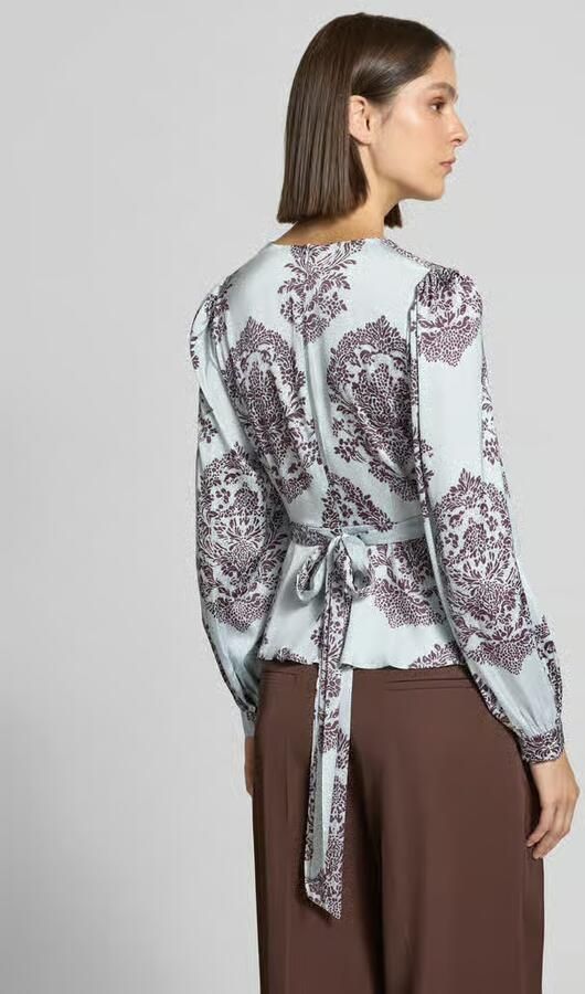 NEO NOIR Blouse met peplumzoom model 'Rista'