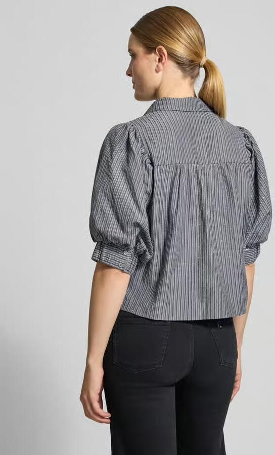 NEO NOIR Blouse met pofmouwen model 'Etta' - Foto 3