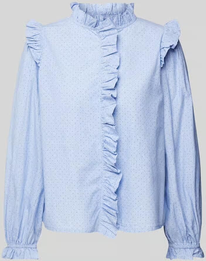 NEO NOIR Blouse met ruches model 'Charly' - Foto 2