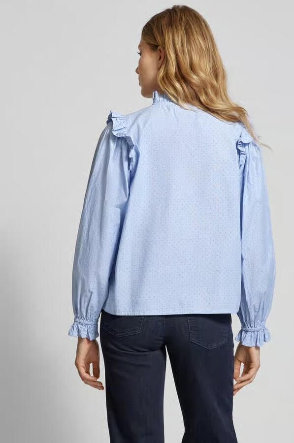 NEO NOIR Blouse met ruches model 'Charly'