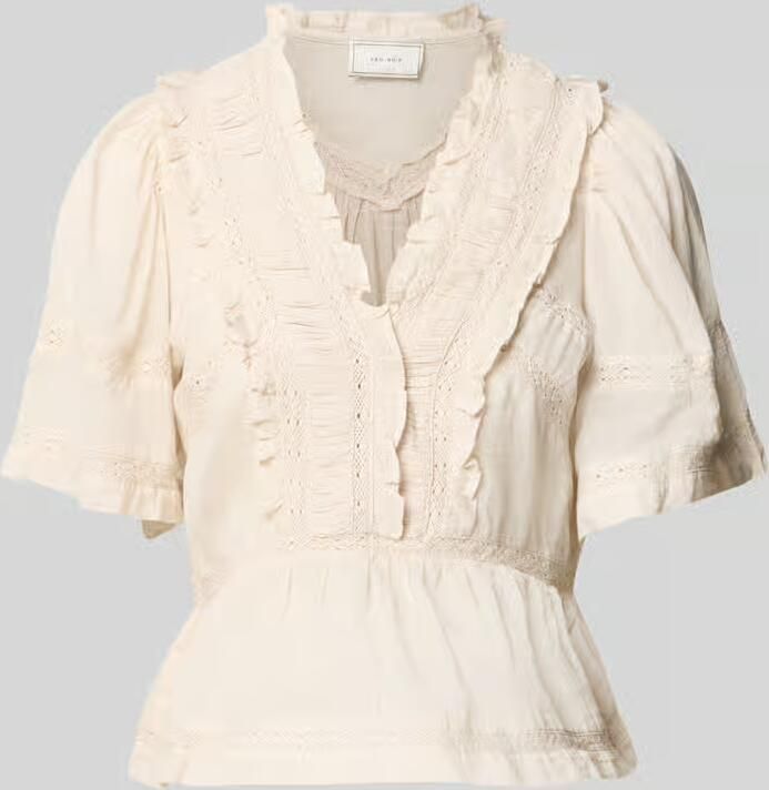 NEO NOIR Blouse met ruches model 'Evienne' - Foto 2
