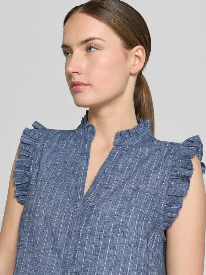 NEO NOIR Blouse met ruches model 'SIONA'