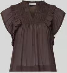 NEO NOIR Blouse met volants model 'Jayla'