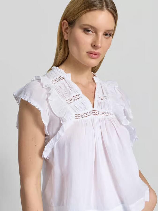 NEO NOIR Blouse met volants model 'Jayla'