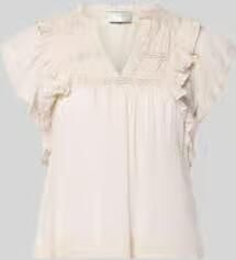 NEO NOIR Blouse met volants model 'Jayla'