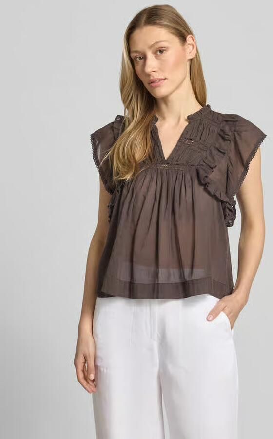 NEO NOIR Blouse met volants model 'Jayla' - Foto 3