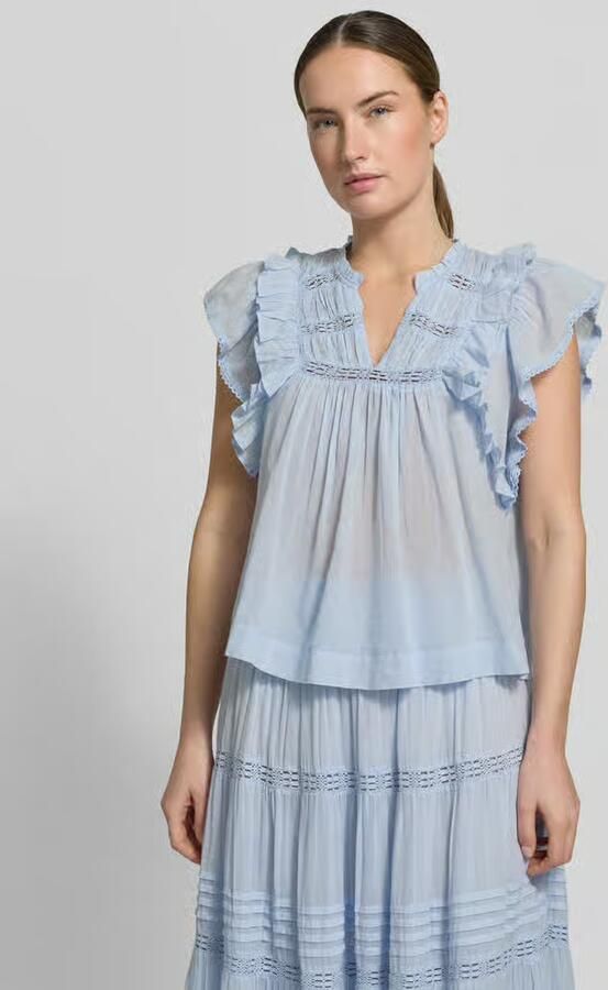 NEO NOIR Blouse met volants model 'Jayla' - Foto 3