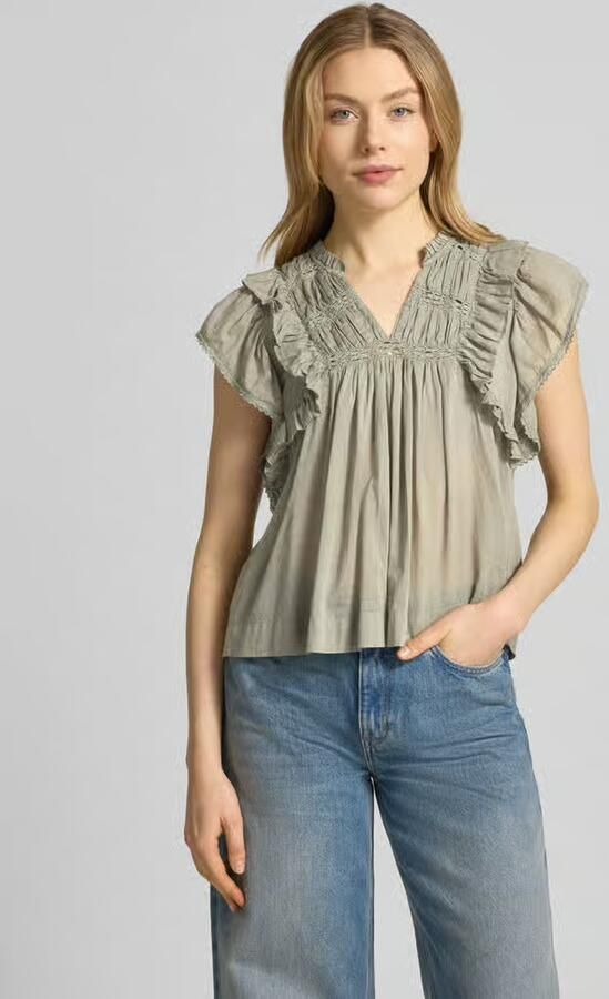 NEO NOIR Blouse met volants model 'Jayla' - Foto 3