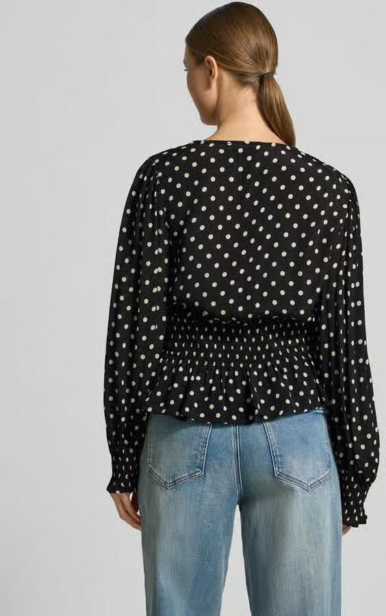 NEO NOIR Blouse van pure Viscose in Wikkellook Model 'Tamona'