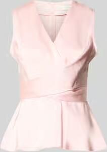 NEO NOIR Blousedetop in wikkel-look model 'Risetta'