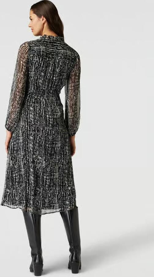 NEO NOIR Blousejurk van chiffon in zwart model 'NIMES' - Foto 2